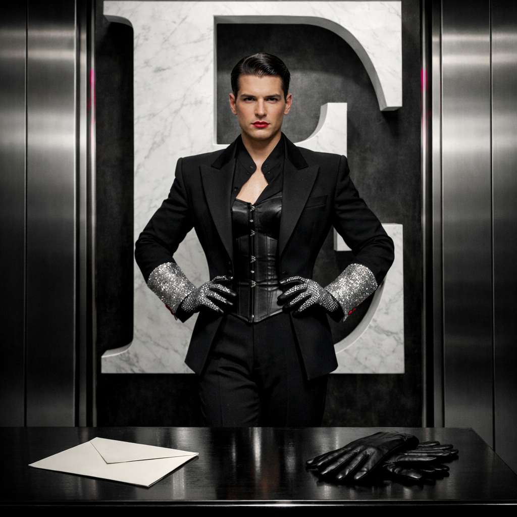 Chicago burlesque performers on stage during live cabaret show