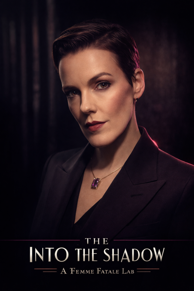 Chicago burlesque instructor Red Hot Annie posing in studio promoting beginner burlesque classes, confidence training, and performance coaching in Chicago.